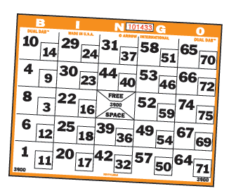 Dual Dab Bingo Paper